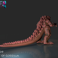 Stylized Godzilla - Thumbnail 4