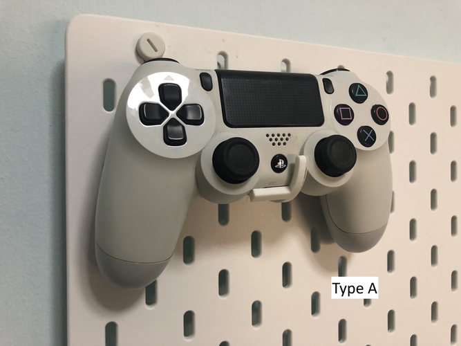 Ikea Skadis PS4 Controller Hook 3D Print 227420