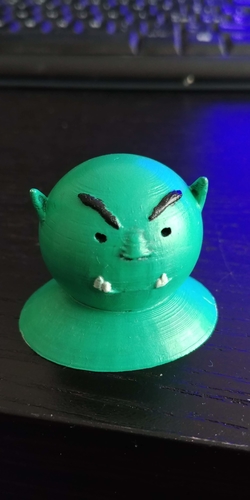Grouch the Half-Orc 3D Print 227434