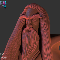 Stylized Saruman - Thumbnail 3