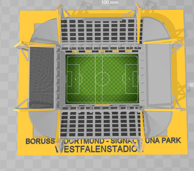 BVB Borussia Dortmund 3D-Stadionpuzzle 