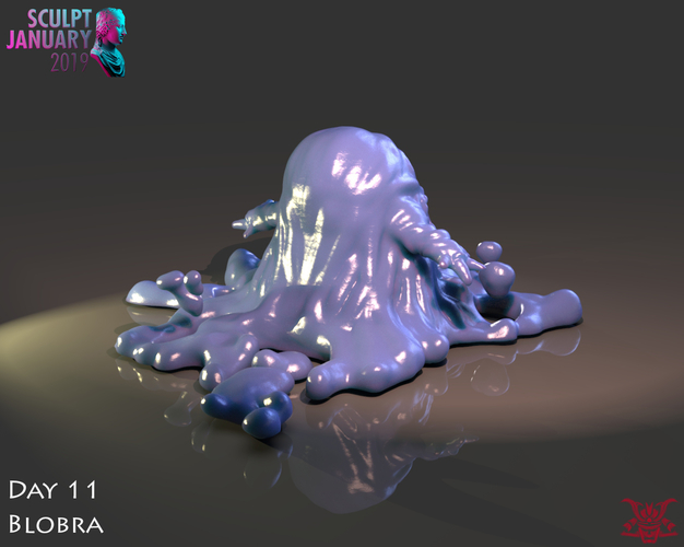 Slime Blobra 3D Print 227519