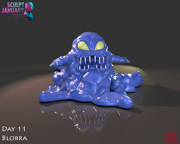 Slime Blobra 3D Print 227521