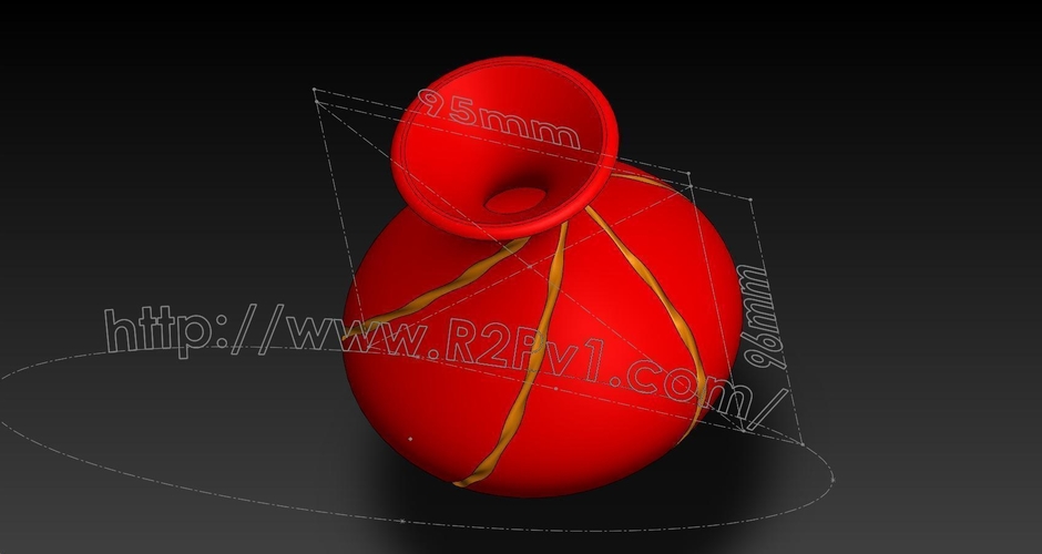 Vase #445 3D Print 227551