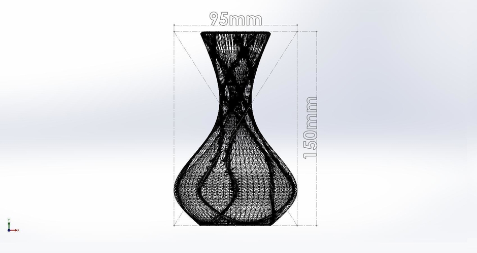 Vase #446 3D Print 227554
