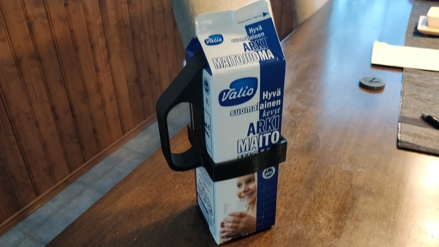 HJV Milk Carton Handle  3D Print 227563