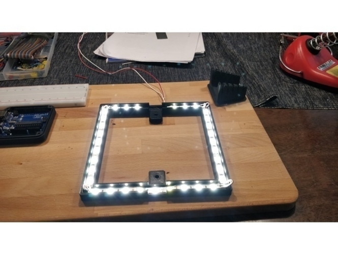 HJV Ender 3 LED Light Bar  3D Print 227577