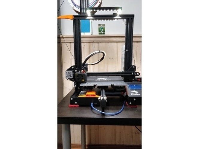 HJV Ender 3 LED Light Bar  3D Print 227578