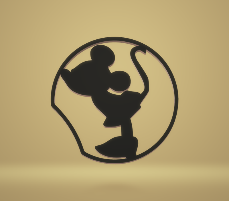 Minnie Kissing - Mouse Ear