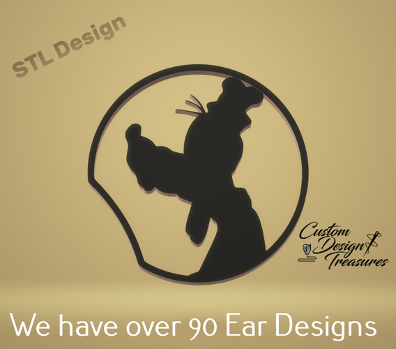 Goofy - Mouse Ear 3D Print 227603