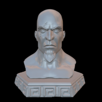 Kratos bust - Thumbnail 1