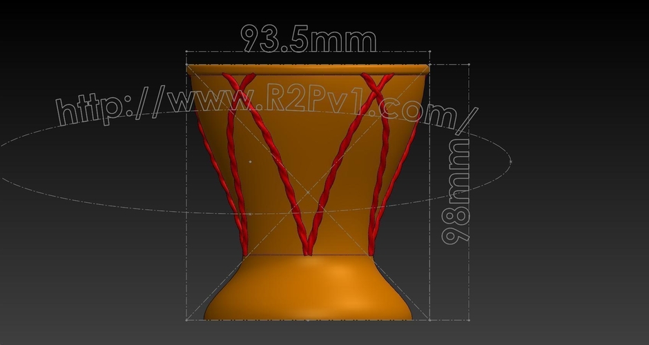Vase #448 and Vase #449 3D Print 227652