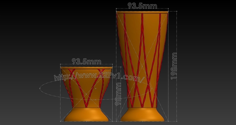 Vase #448 and Vase #449