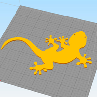 Lizard for wall decoration - Thumbnail 1