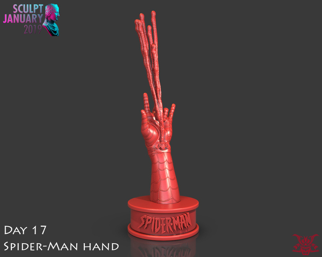 Spider-Man Hand 3D Print 227743