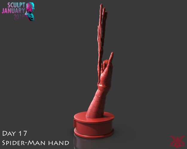 Spider-Man Hand 3D Print 227745