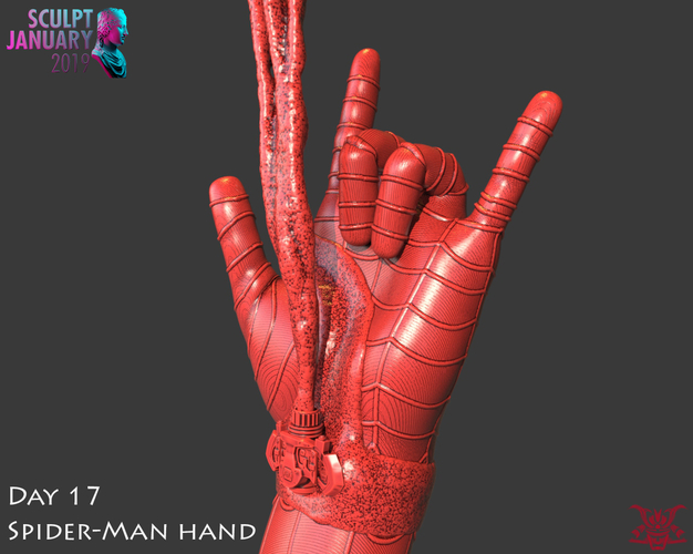 Spider-Man Hand 3D Print 227749