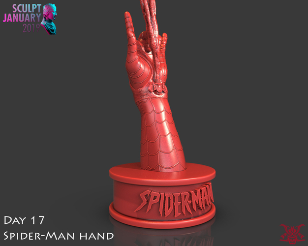 Spider-Man Hand 3D Print 227751