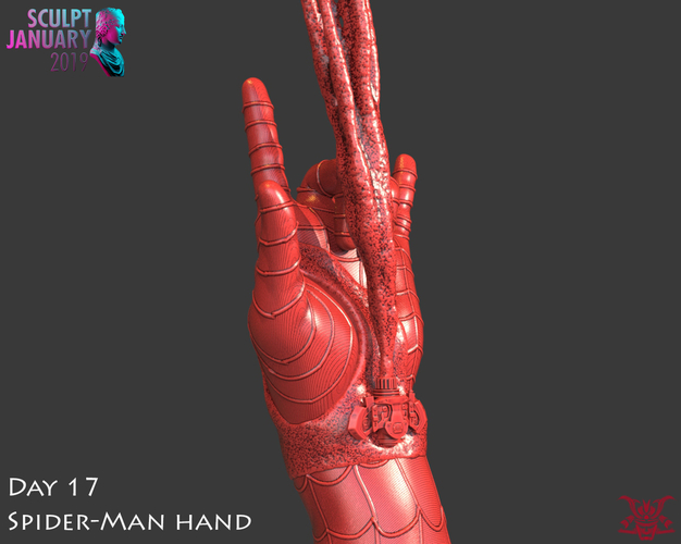 Spider-Man Hand 3D Print 227757