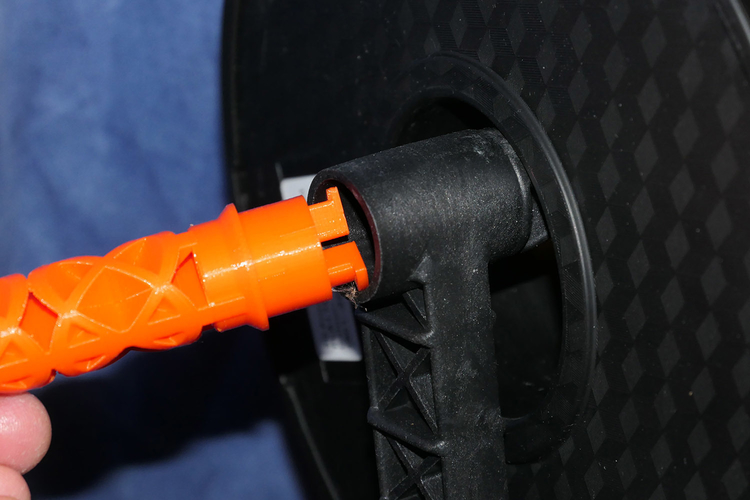 Small hole spool spigot for Prusa i3 MK3 Spool Holder 3D Print 227761