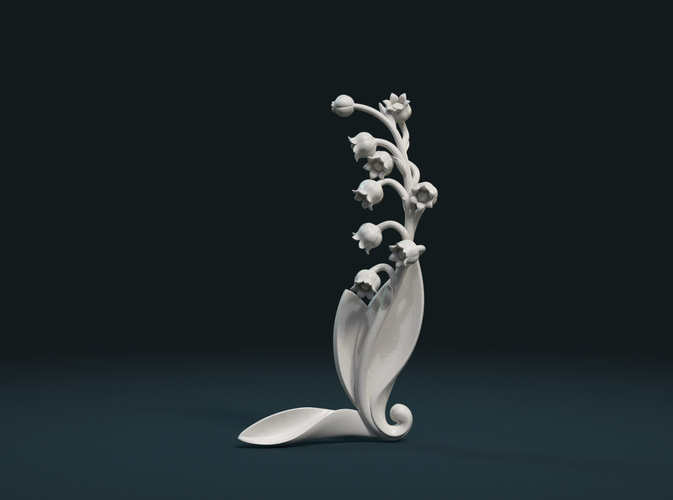 Lily of the valley 3D Print 227771