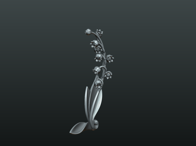 Lily of the valley 3D Print 227774
