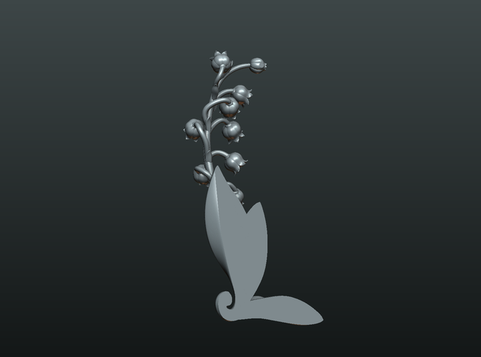 Lily of the valley 3D Print 227775