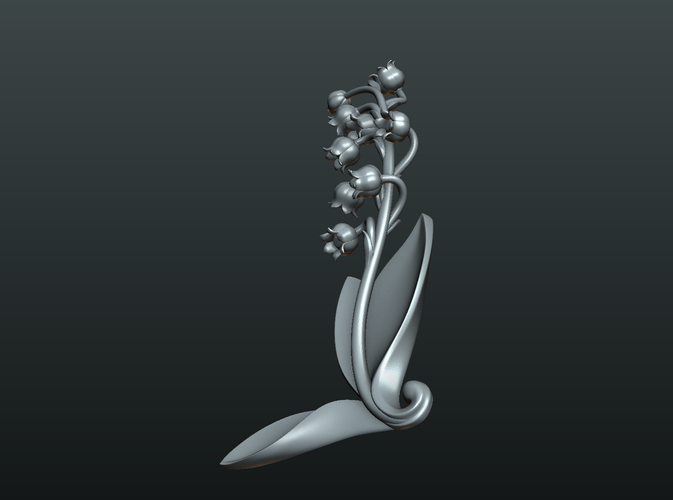 Lily of the valley 3D Print 227780