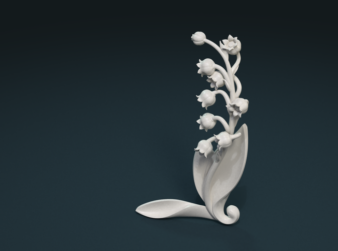 Lily of the valley 3D Print 227790