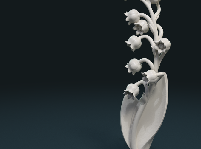 Lily of the valley 3D Print 227791