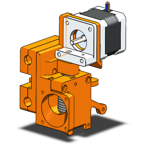 Extrusor ALOSI EVO II (ION Robotica Aplicada) 3D Print 227882