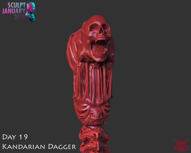 The Kandarian Dagger 3D Print 228008