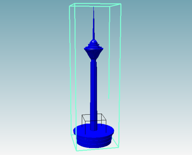 TOWER (h =  3000 mm ) 3D Print 228125
