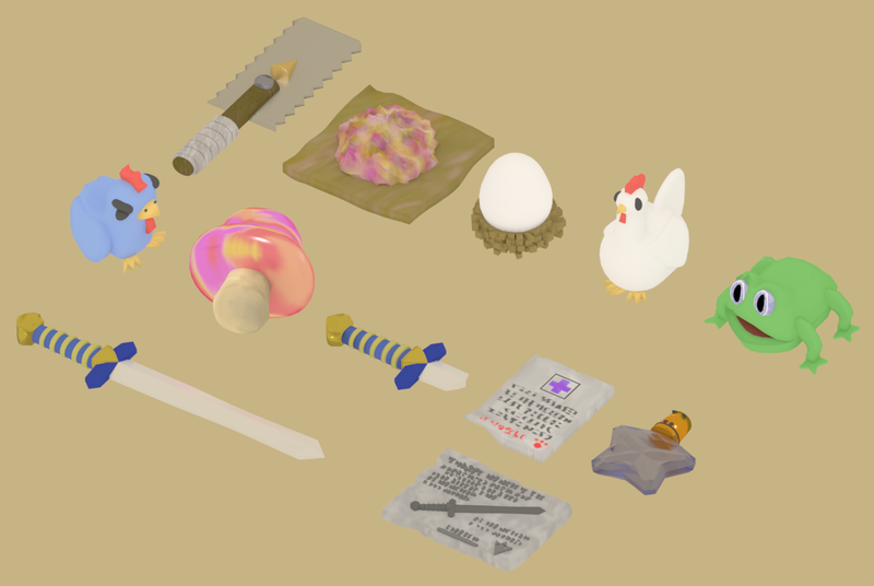 The Legend of Zelda:  Ocarina of Time - Trading Sequence Items