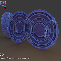 Captain America Shield 3 Versions - Thumbnail 6