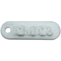 AIMAR Personalized keychain embossed letters - Thumbnail 2