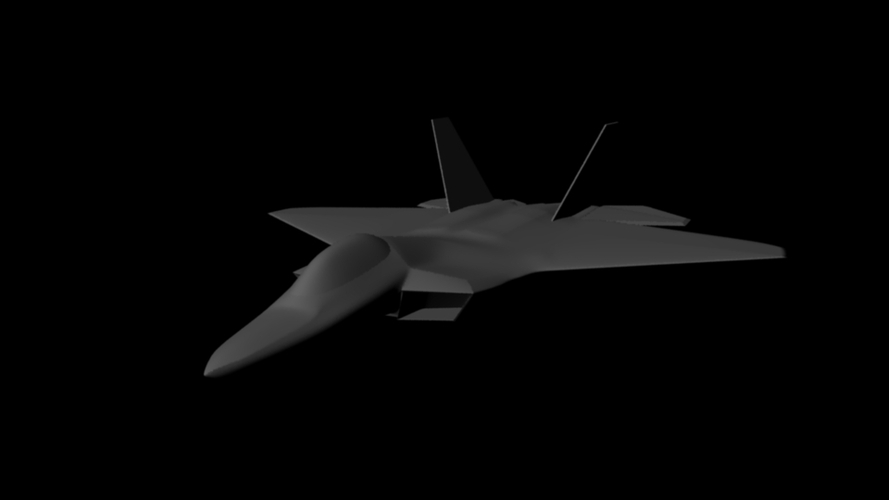 F-22 Raptor 3D Print 22821