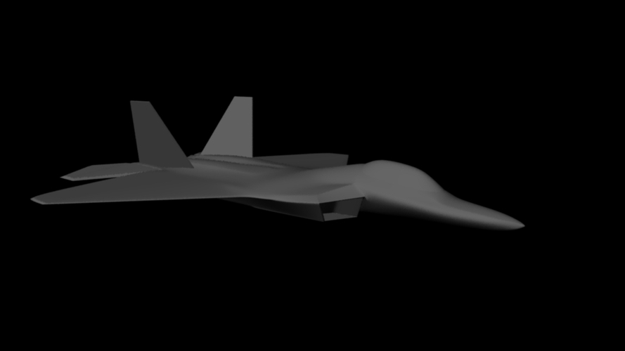 F-22 Raptor 3D Print 22822