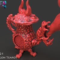 Dragon Tea Pot Cannon - Thumbnail 1