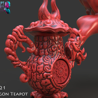Dragon Tea Pot Cannon - Thumbnail 12