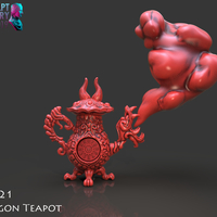Dragon Tea Pot Cannon - Thumbnail 13