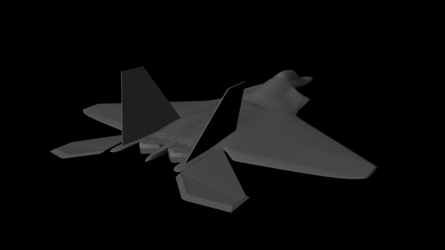 F-22 Raptor 3D Print 22825