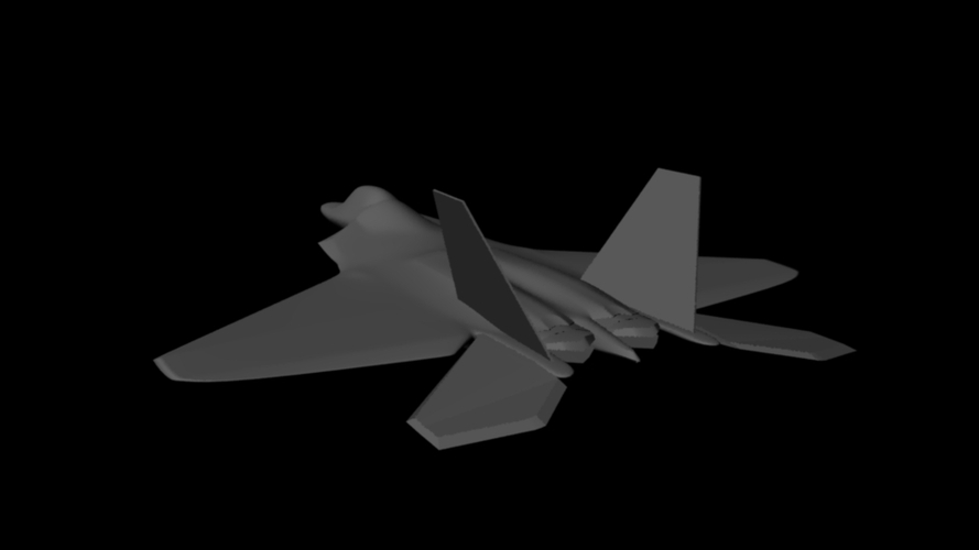 F-22 Raptor 3D Print 22826
