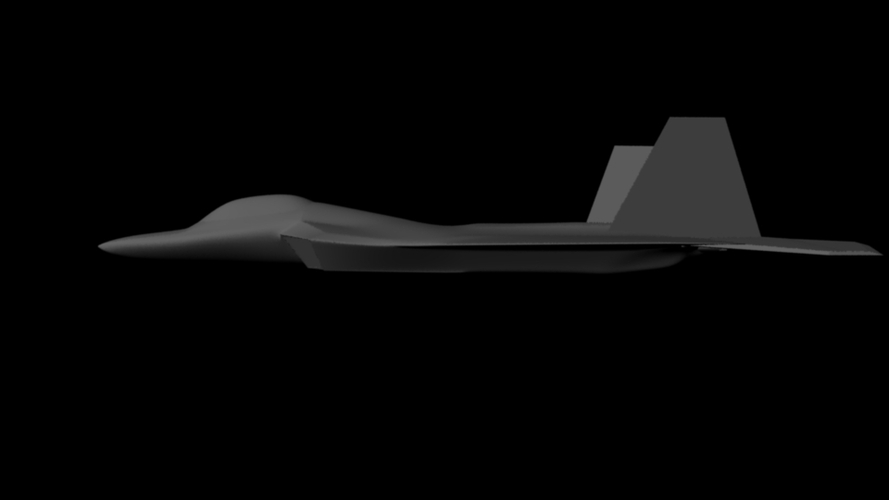 F-22 Raptor 3D Print 22827