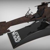Star Wars - Clone Wars Barc Speeder - Thumbnail 7