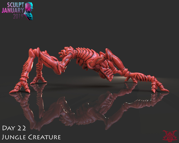 Space Insect Creature 3D Print 228293