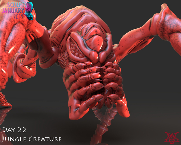 Space Insect Creature 3D Print 228303
