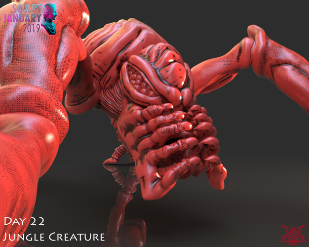 Space Insect Creature 3D Print 228306