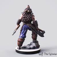 Nordic Warrior Miniature - Thumbnail 3