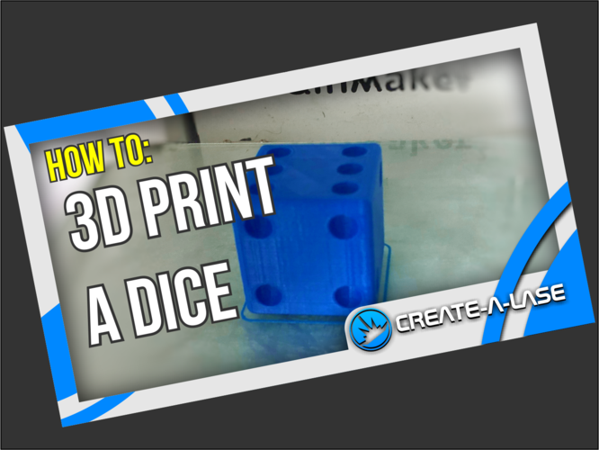 3D Print a Dice 3D Print 228323